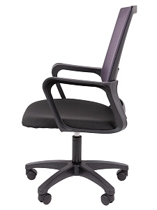 Офисное кресло CHAIRMAN 606 LT, ткань/сетка, серый